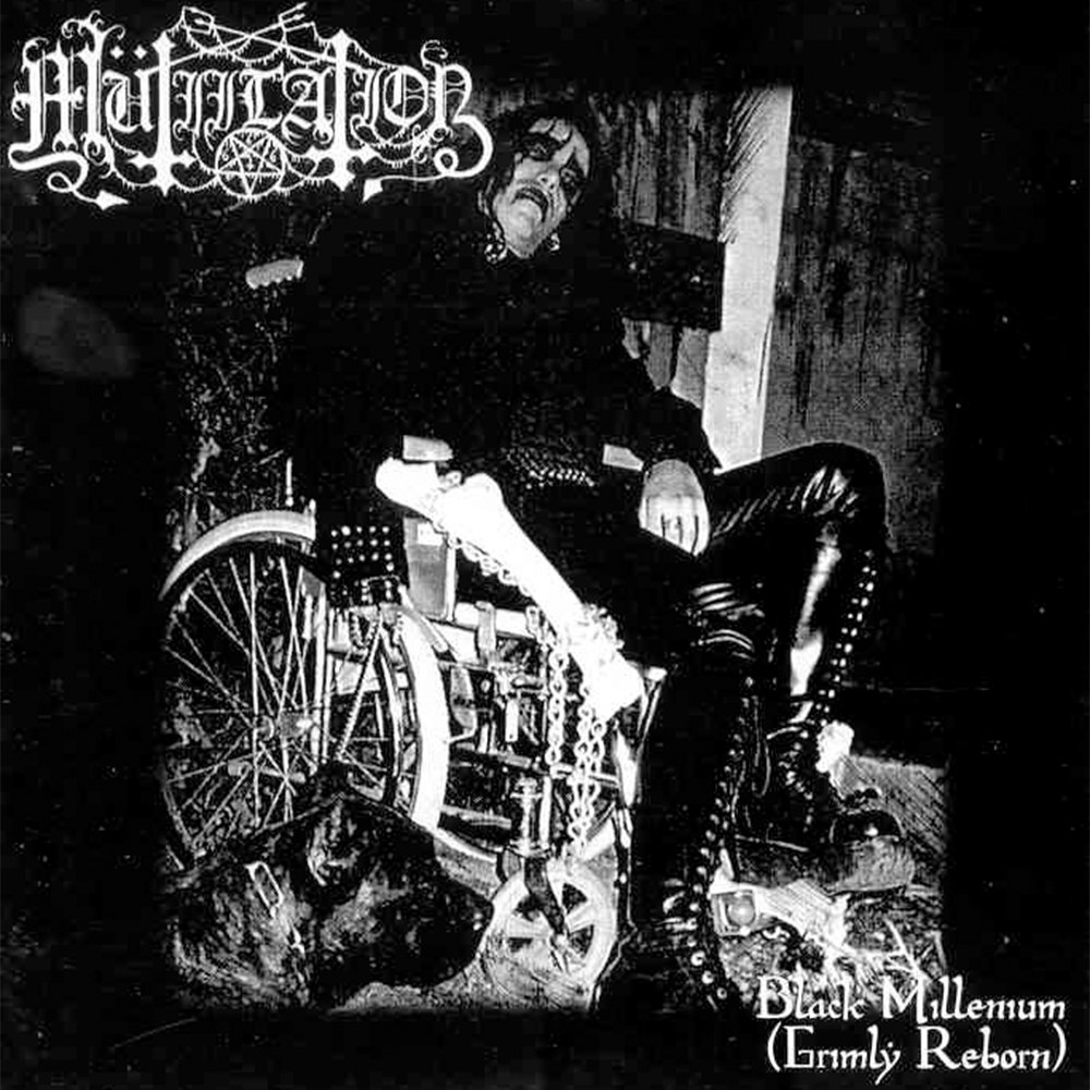 gorey satanic deathmetal album cover